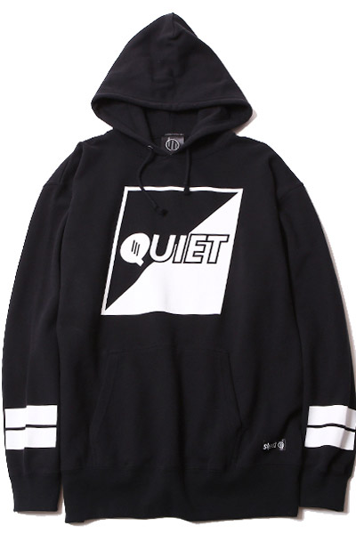 SILLENT FROM ME QUIET -Pullover- BLACK