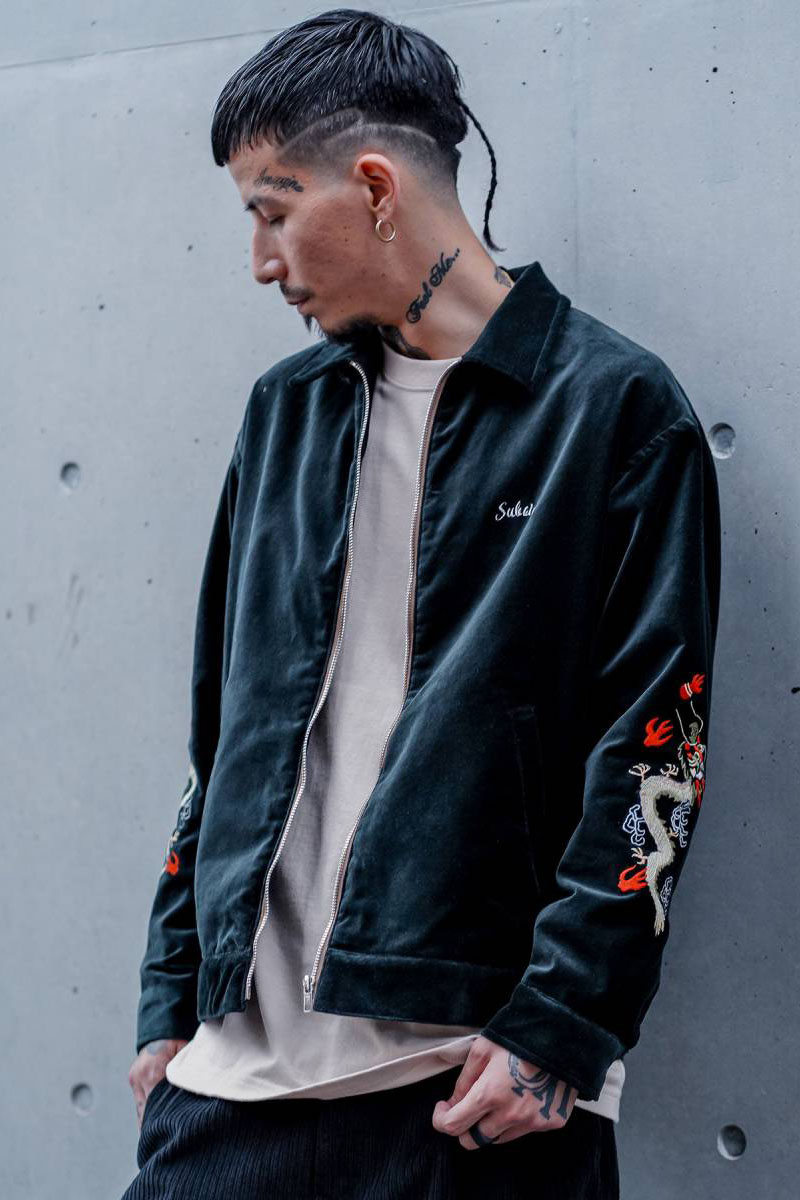 Subciety (サブサエティ) SOUVENIR JKT - BLACK