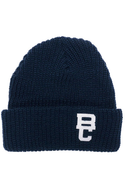 ROLLING CRADLE ROUGHLY KNIT CAP / Navy