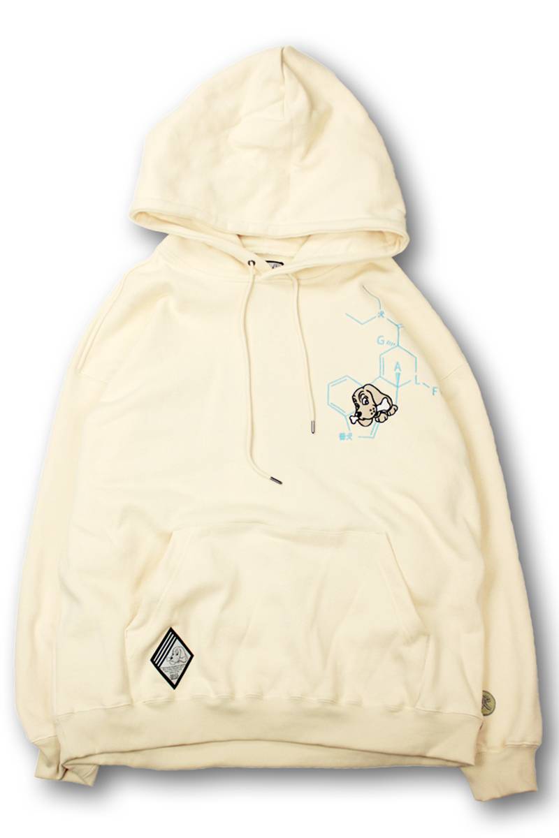 GALFY (ガルフィー) GALSDガンギマリパーカー O.WHITE / ロック GALFY (ガルフィー) GALSDガンギマリパーカー O.WHITE / ロック