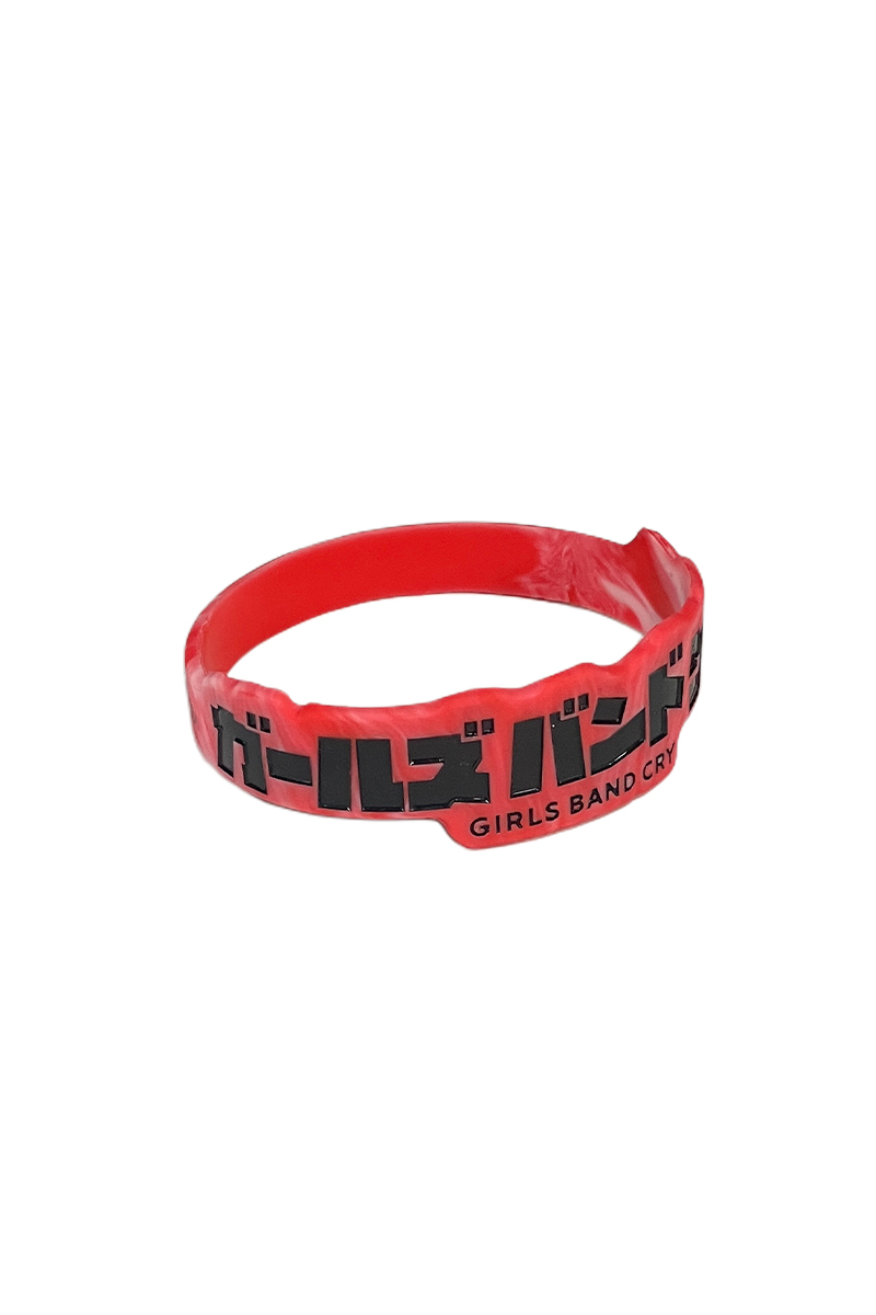 【予約商品】トゲナシトゲアリ×ゲキクロ　コラボ・ラバー・バンド- Red