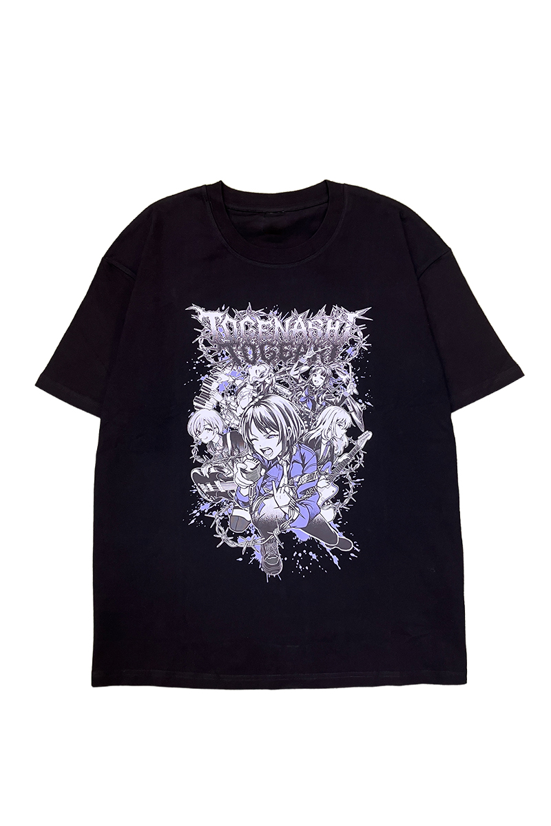 【予約商品】トゲナシトゲアリ×ゲキクロ　コラボ・オーバーサイズ・Tシャツ - Black