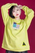 HEDWiNG(ヘドウィグ) Expanding text Sweat - Safety yellow