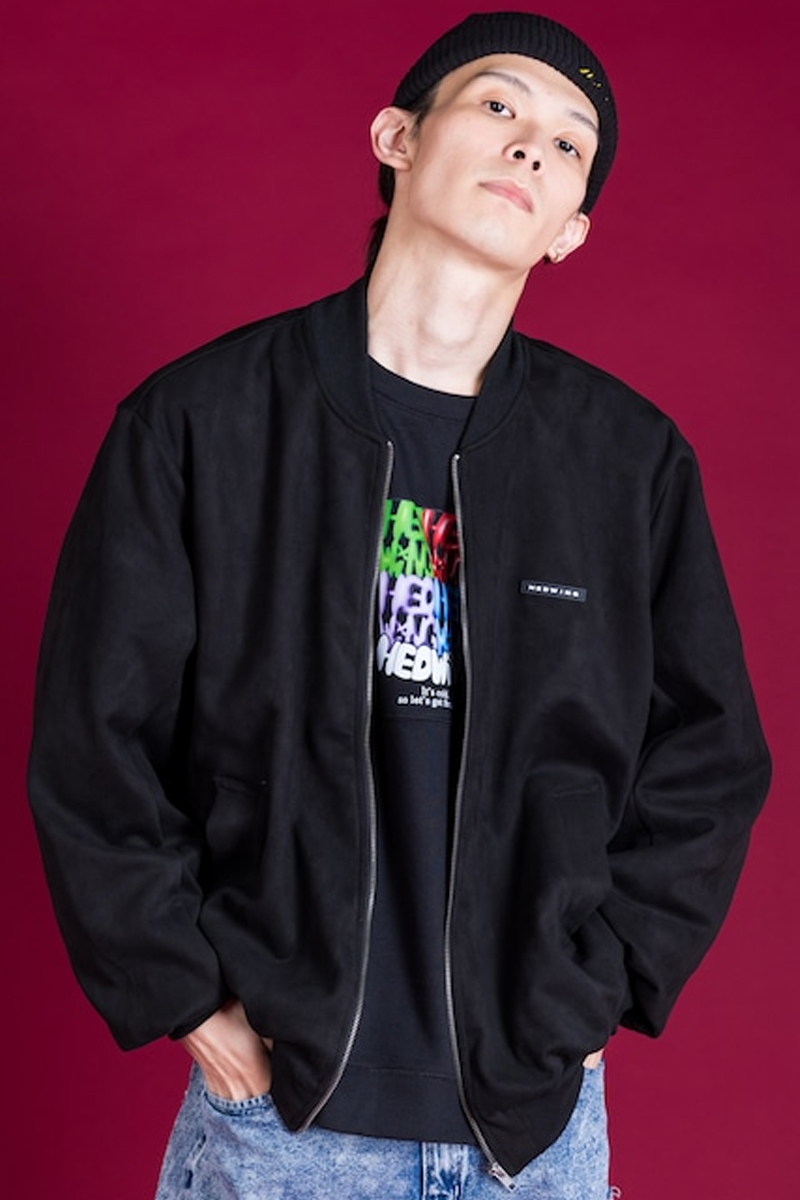 HEDWiNG(ヘドウィグ) Suede Jacket - Black