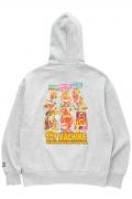 TOY MACHINE (トイマシーン) DOLLS SWEAT PARKA - Ash