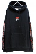 FILA FM9440 PULL OVER HOODIE BLACK