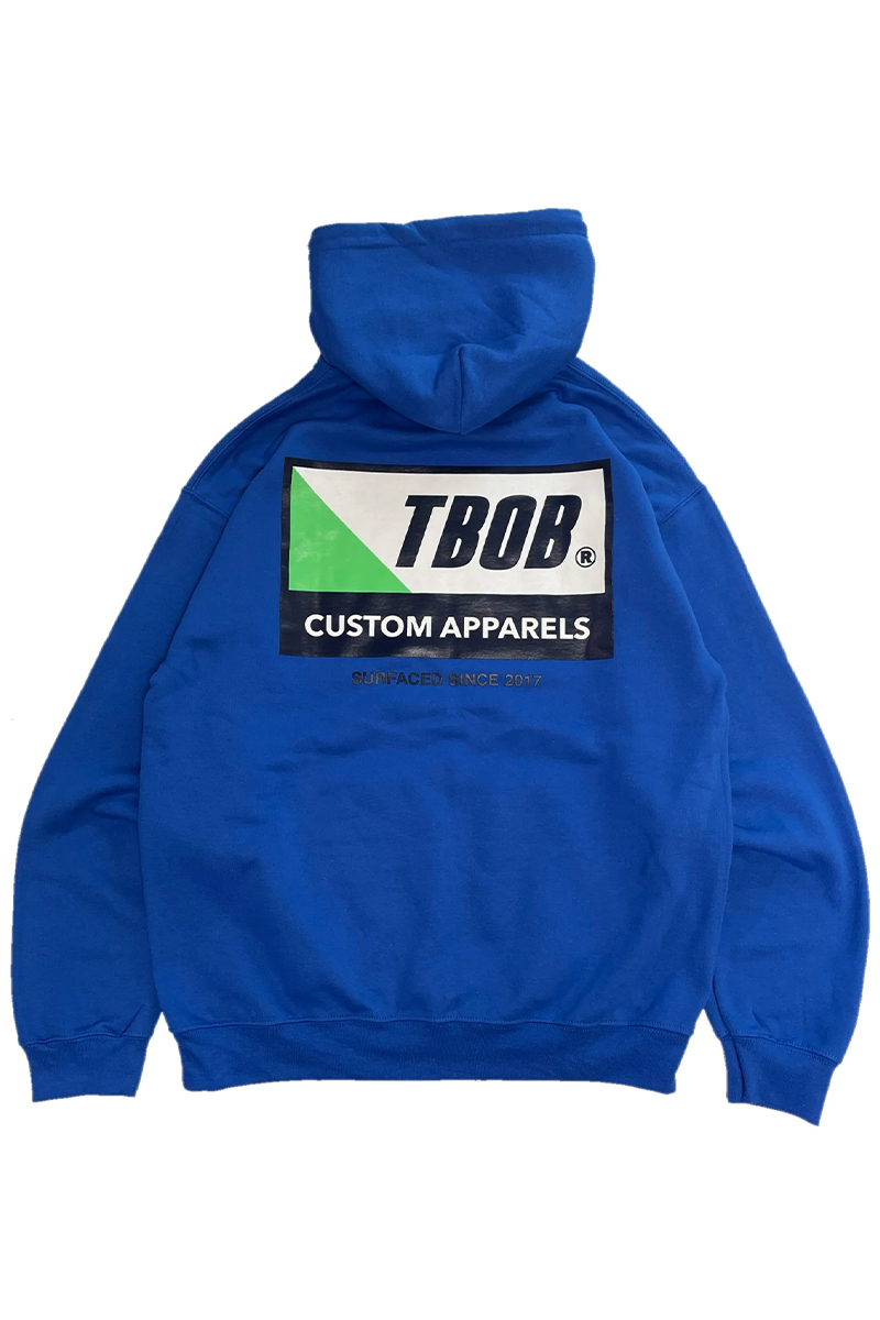 TheBackOfBoys(ザバックオブボーイズ) CUSTOM APPARELS PULLOVER HOODIE BLUE