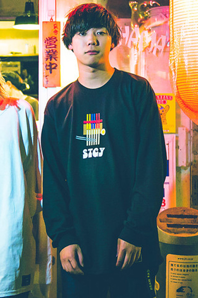 NAGAHAMA(世田谷店)×HEDWiNG コラボLong sleeve T-shirt Black