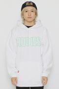 RUDIE'S (ルーディーズ) SCOOP PHAT HOOD SWEAT WHITE