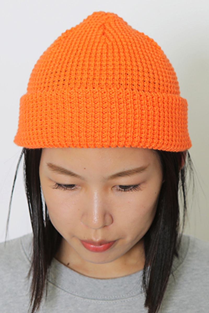 RUDIE'S (ルーディーズ) BLANK KNITCAP NEON ORANGE