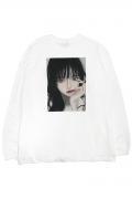 FACT101 (ファクトイチマルイチ) 『rouge』 ビッグシルエットロングTシャツ White