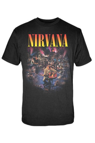 NIRVANA Live Concert Photo Men's T-Shirt
