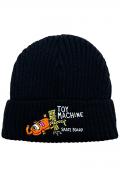 TOY MACHINE (トイマシーン) ROBOT&SECT EMBROIDERY BEANIE BLACK