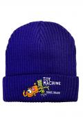 TOY MACHINE (トイマシーン) ROBOT&SECT EMBROIDERY BEANIE PURPLE