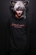 Leetspeak monsters×GEKIROCK CLOTHINGコラボ・パーカー ORANGE