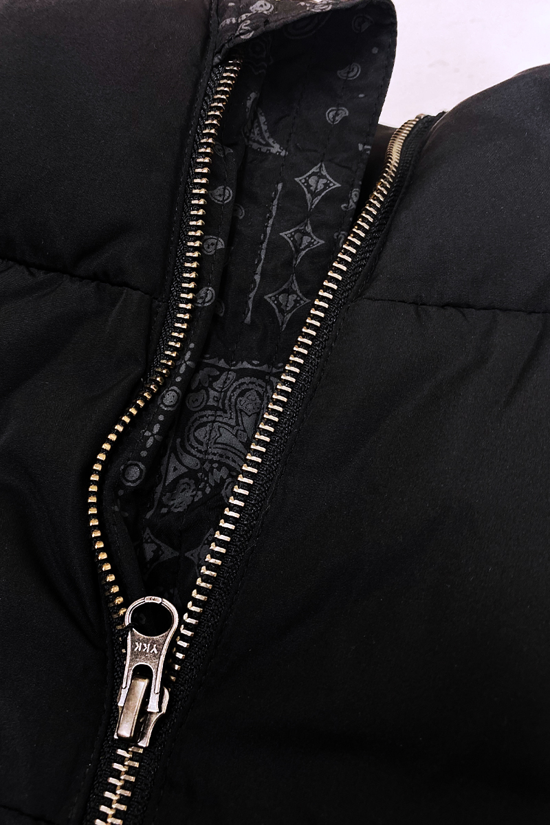 Subciety (サブサエティ) DOWN JKT BLACK/PAISLEY / ロック