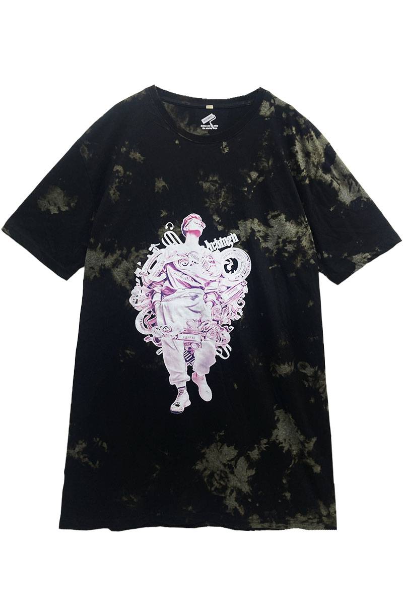 AILE VIVANTES(エイルヴィヴァンテス) Masonry t-shirt Tie Dye