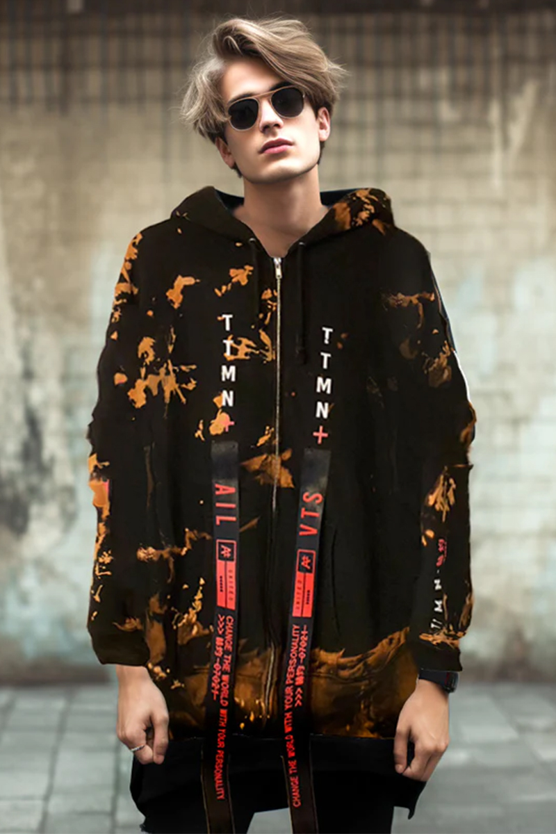 AILE VIVANTES(エイルヴィヴァンテス) -赫灼-FULL ZIP HOODIE  Tie Dye