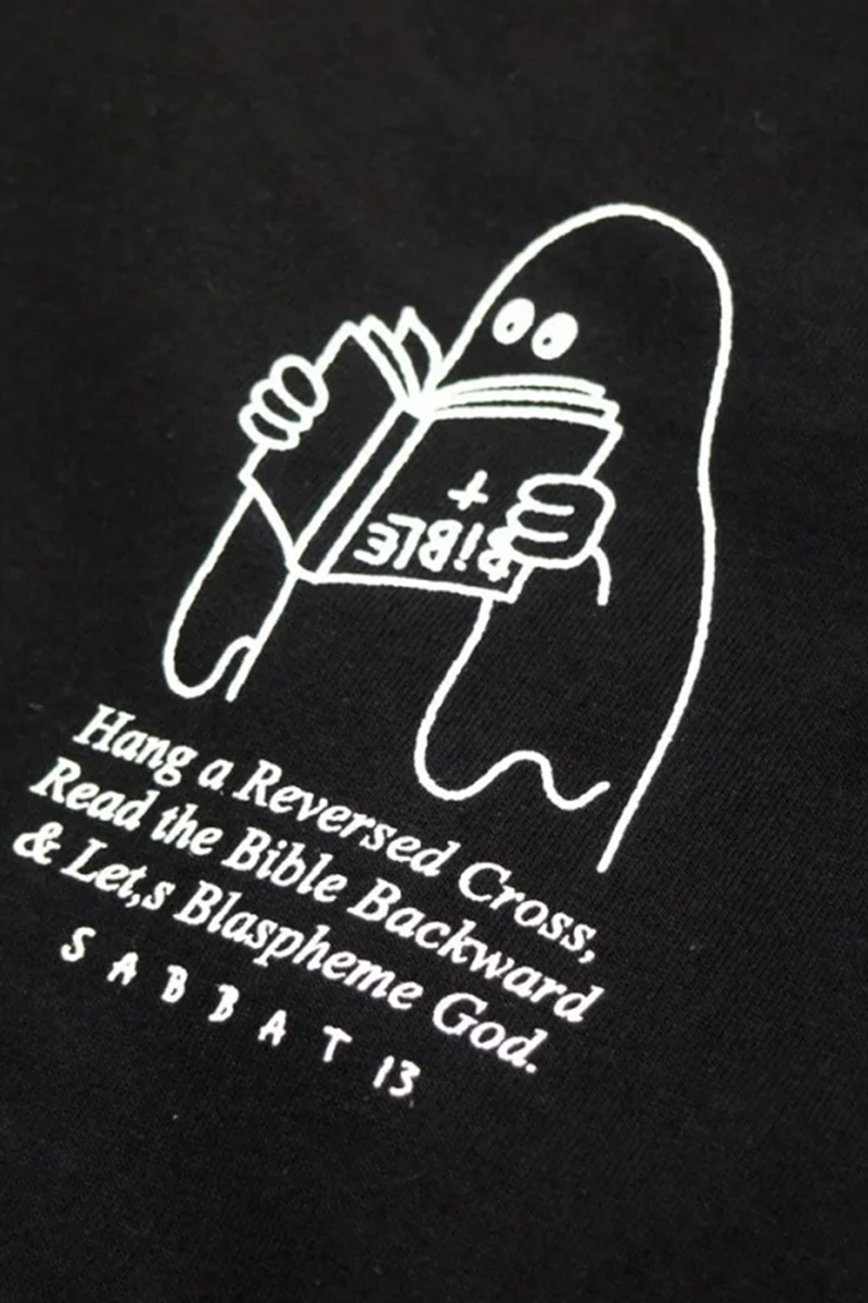 SABBAT13(サバトサーティーン) BLACK MASS L/S T - Black SABBAT13(サバトサーティーン) BLACK MASS L/S T - Black