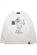 SABBAT13(サバトサーティーン) BLACK MASS L/S T - White