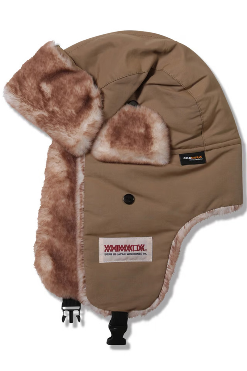 ANIMALIA (アニマリア) CORDURA®  AVIATOR CAP BEIGE