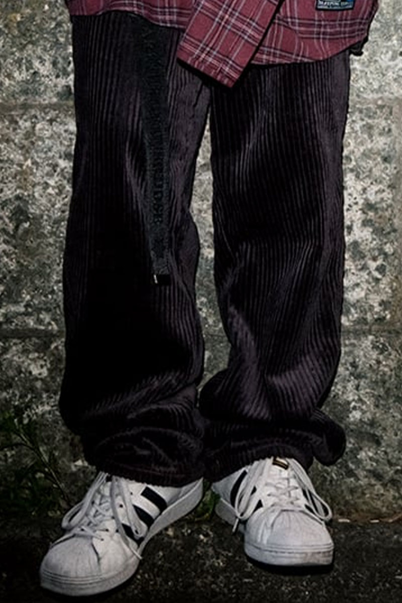 SLEEPING TABLET(スリーピング・タブレット) WALL [ STITCHED CORD PAINTER PANTS ] BROWN