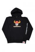 TOY MACHINE×PUNK DRUNKERS TOY DRUNKERS SWEAT PARKA - BLACK