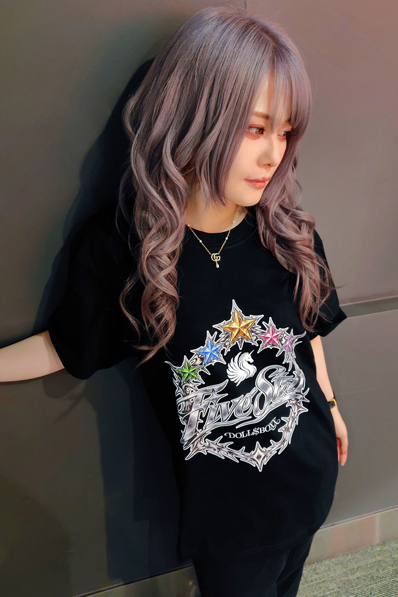 DOLL$BOXX Five-star Tシャツ