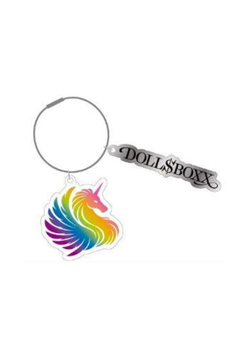 DOLL$BOXX 2連アクリル・キーホルダー