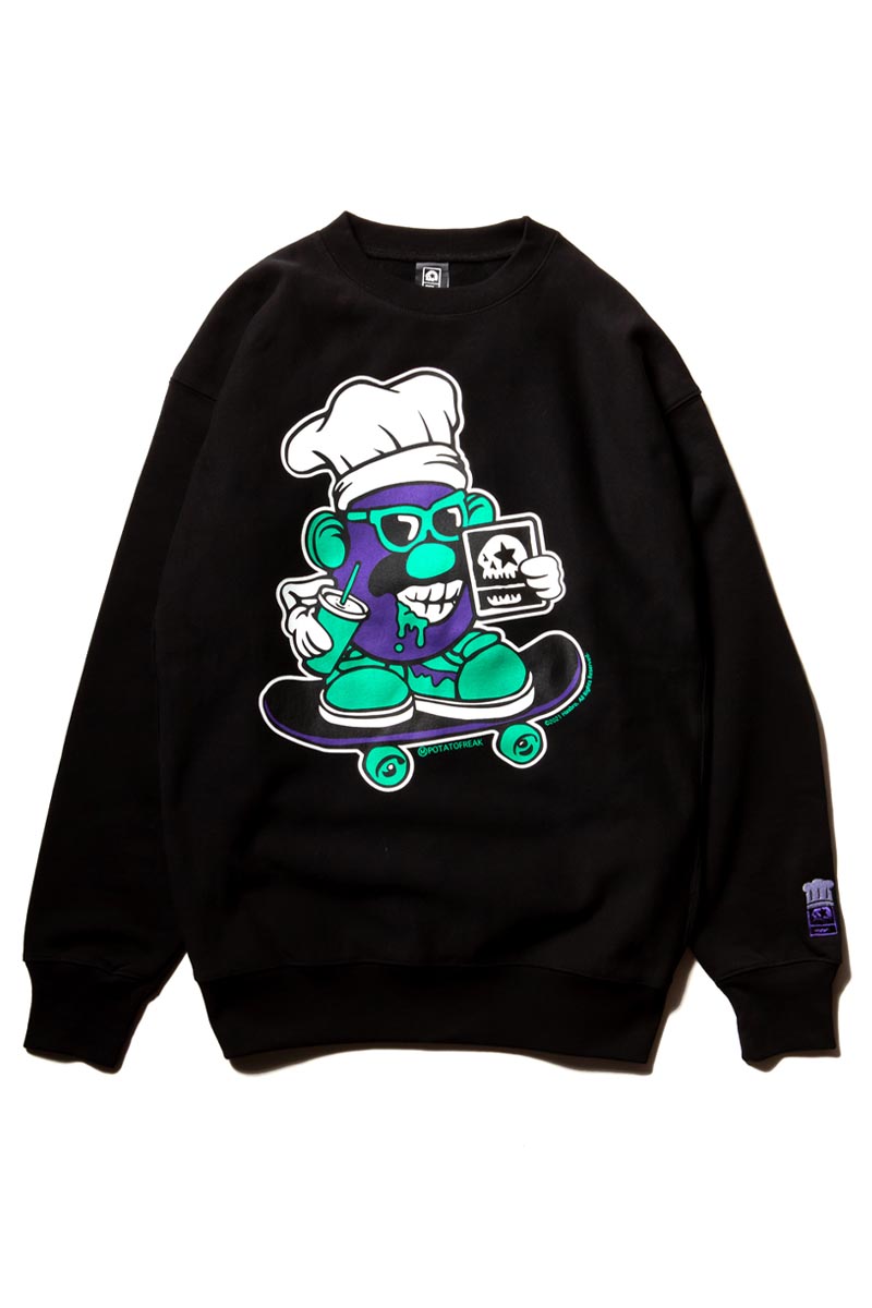 MAGICAL MOSH MISFITS Mr. ポテトヘッド x MxMxM “POTATOFREAK” SWEAT BLACK