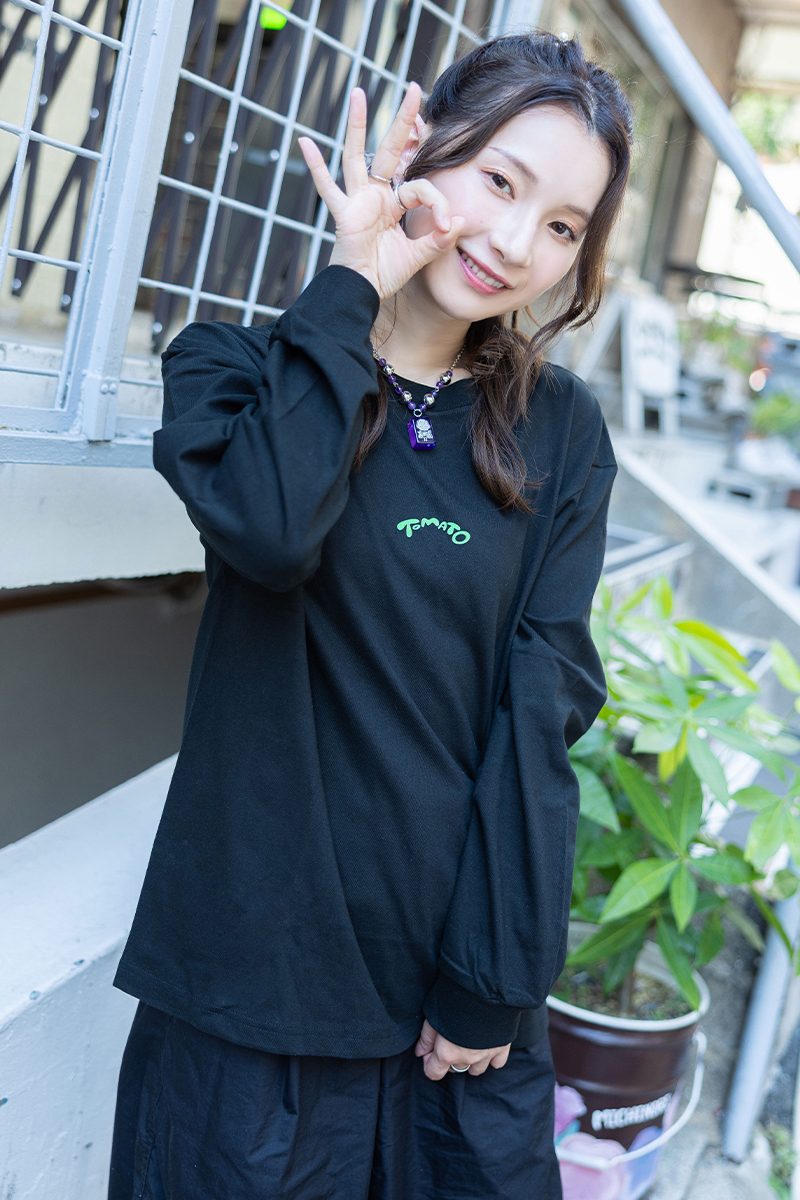 【数量限定予約商品】黒木ほの香×HEDWiNG×GEKIROCK CLOTHINGコラボ・ロンT - Black