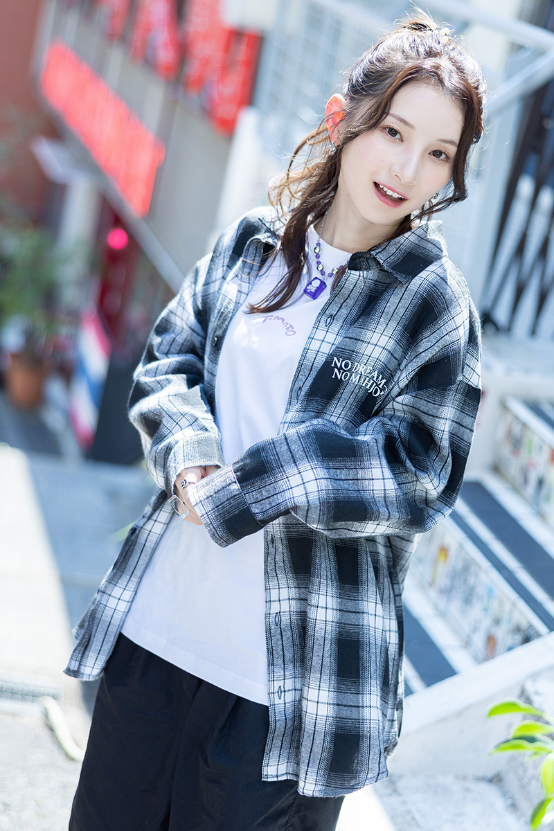 【数量限定予約商品】黒木ほの香×HEDWiNG×GEKIROCK CLOTHINGコラボ・チェック・シャツ