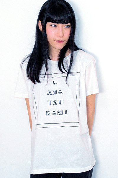 アマツカミ Moon Box T-Shirt White