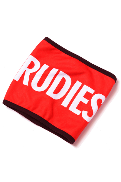 RUDIE'S PHAT FLEECE NECK WARMER RED