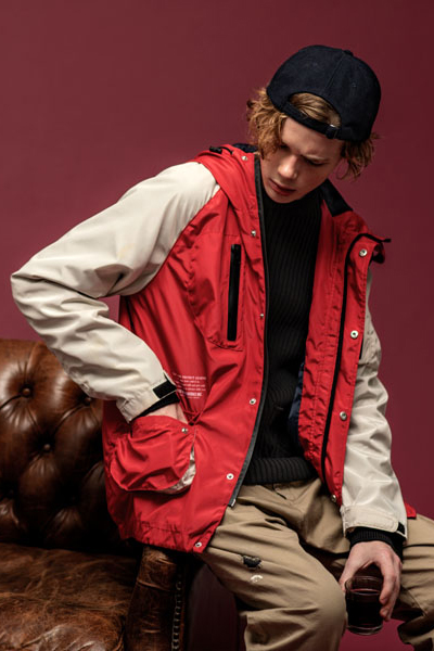 VIRGO VG-JKT-196 CONVERSION MOUNTAIN PARKA RED