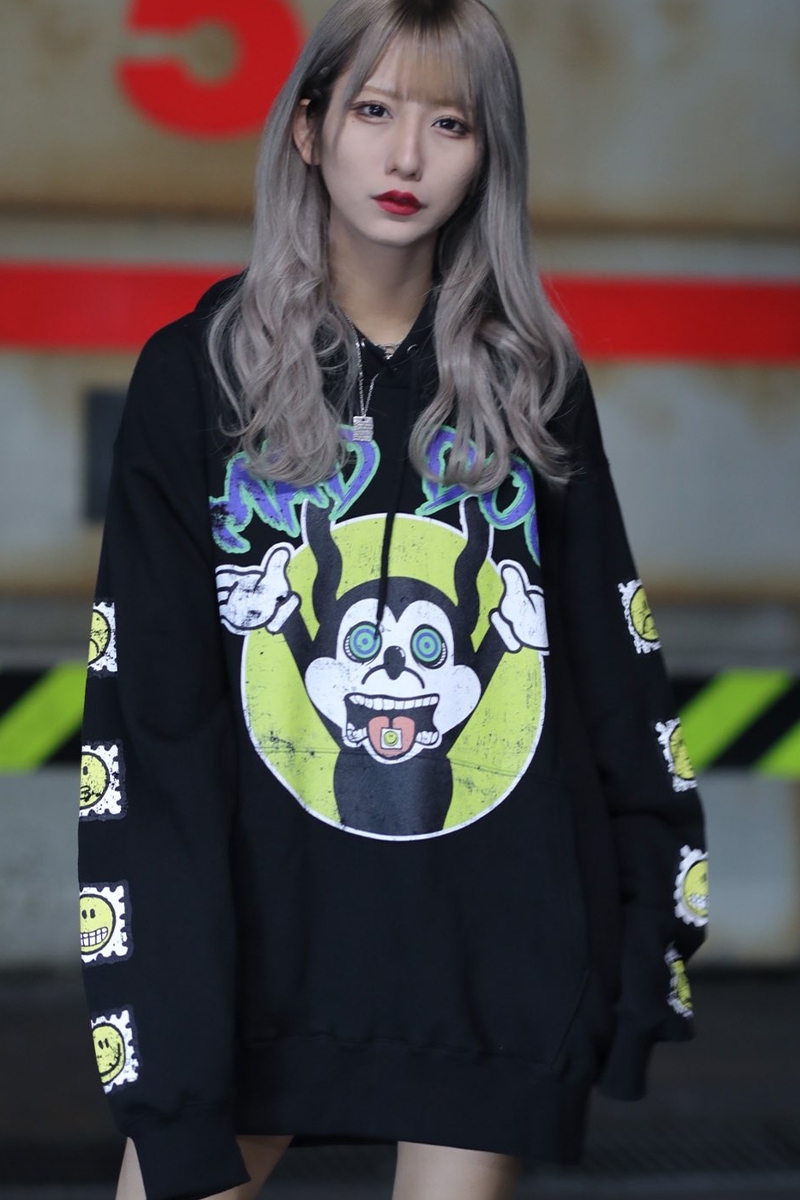 acOlaSia MAD DOG PULLOVER BLACK