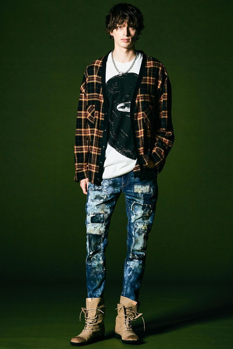 glamb (グラム) GB0423/P01 : Dirt Unplugged Denim / ダート