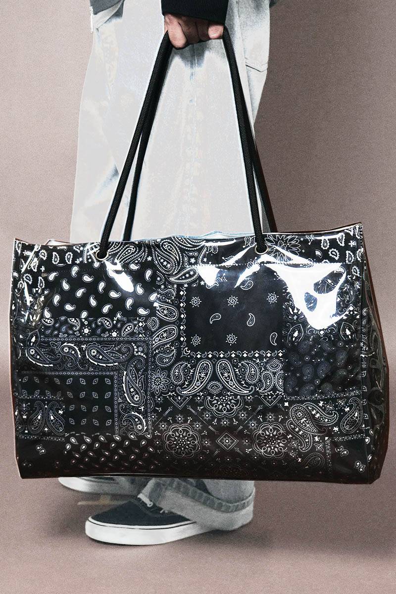 Subciety(サブサエティ) PVC utility tote bag - A