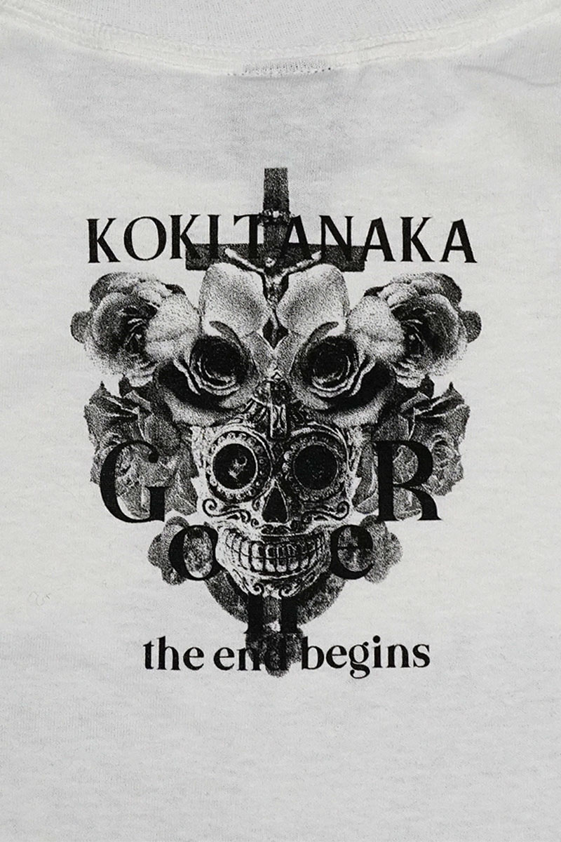 ロックファッション バンドグッズのgekirock Clothing Goner 田中聖 Goner L S T Shirts White ロックファッション バンドグッズのgekirock Clothing Goner 田中聖 Goner L S T Shirts White