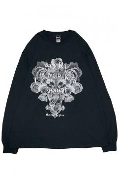 GoneR 田中聖 × GoneR L/S T-Shirts Black/White
