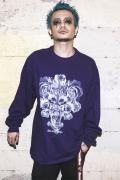 GoneR 田中聖 × GoneR L/S T-Shirts Purple