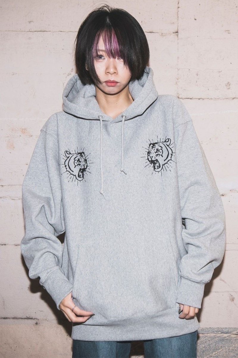 GoneR Ska Sweat Parka Mix Grey