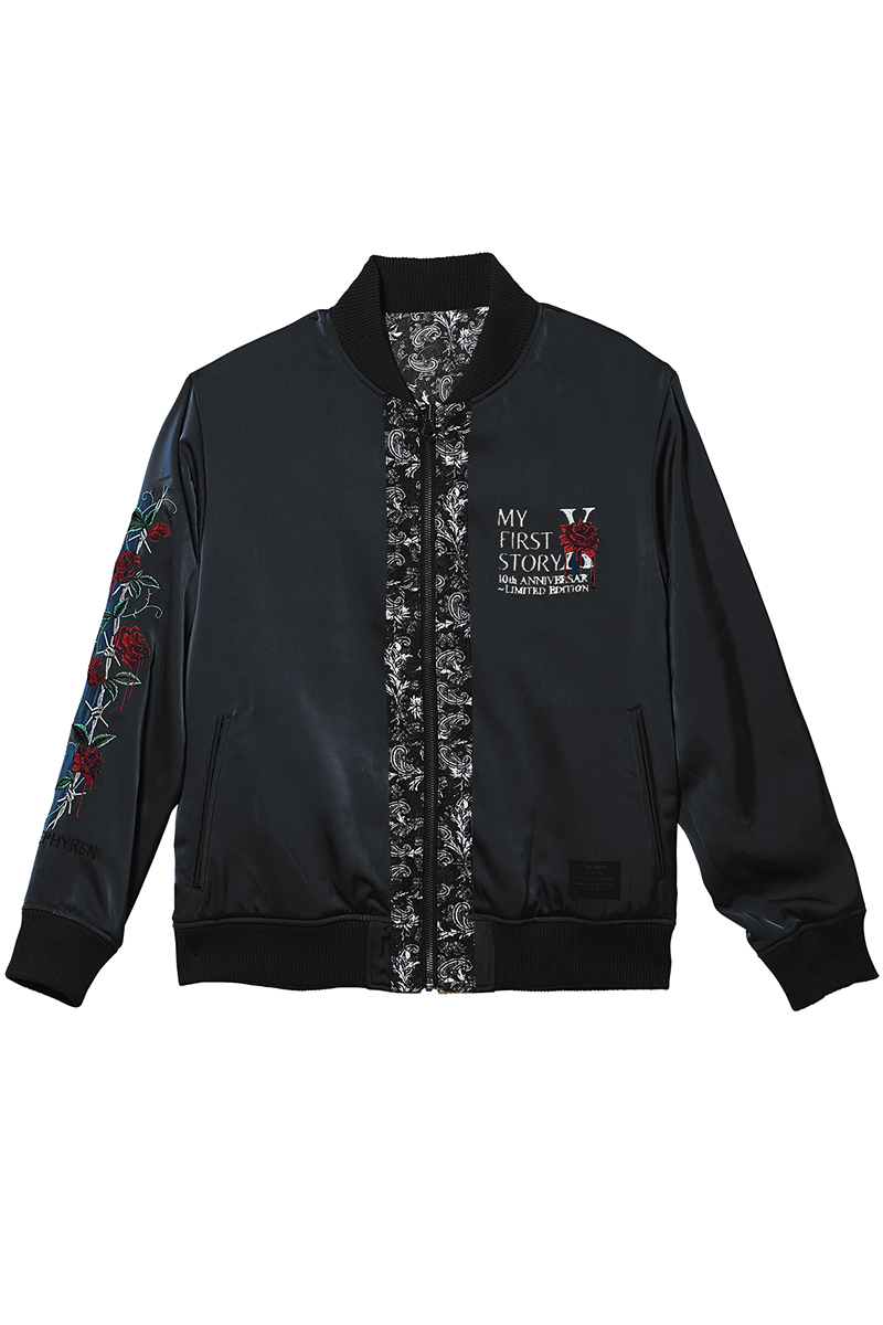 Zephyren(ゼファレン) REVERSIBLE SKA JUMPER - MY FIRST STORY - BLACK