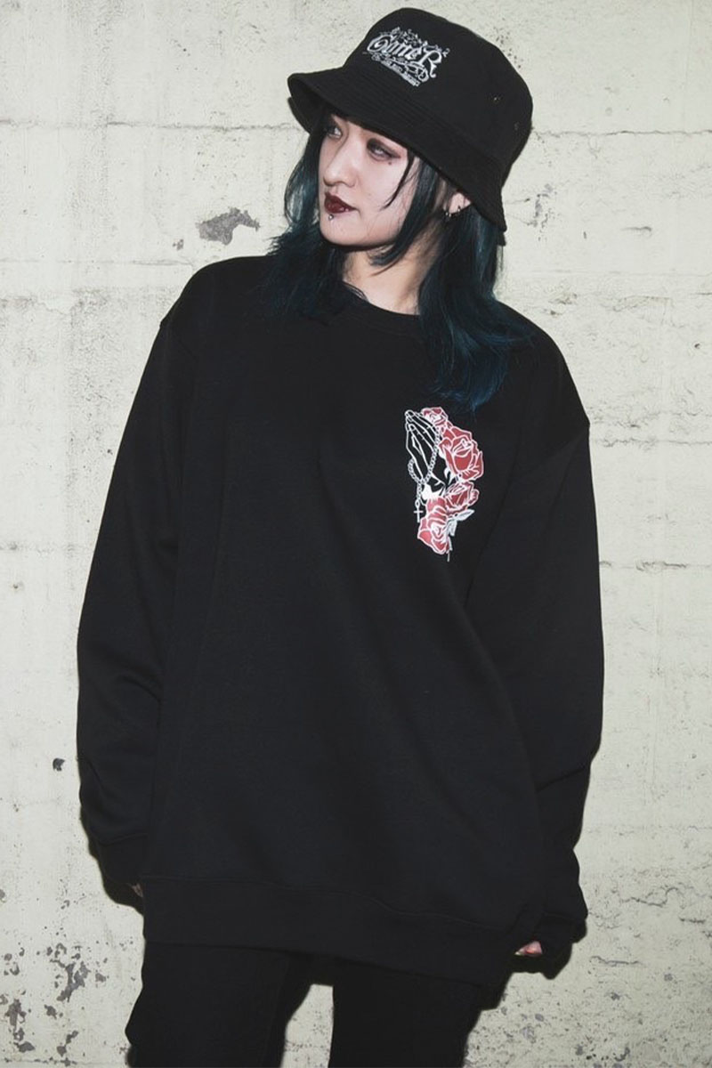 GoneR Christian Crew Sweat Black