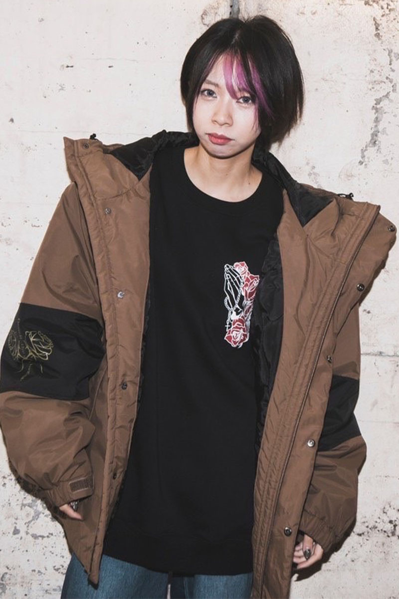 GoneR Warm Shall Rose Parka Coyote Brown/Black