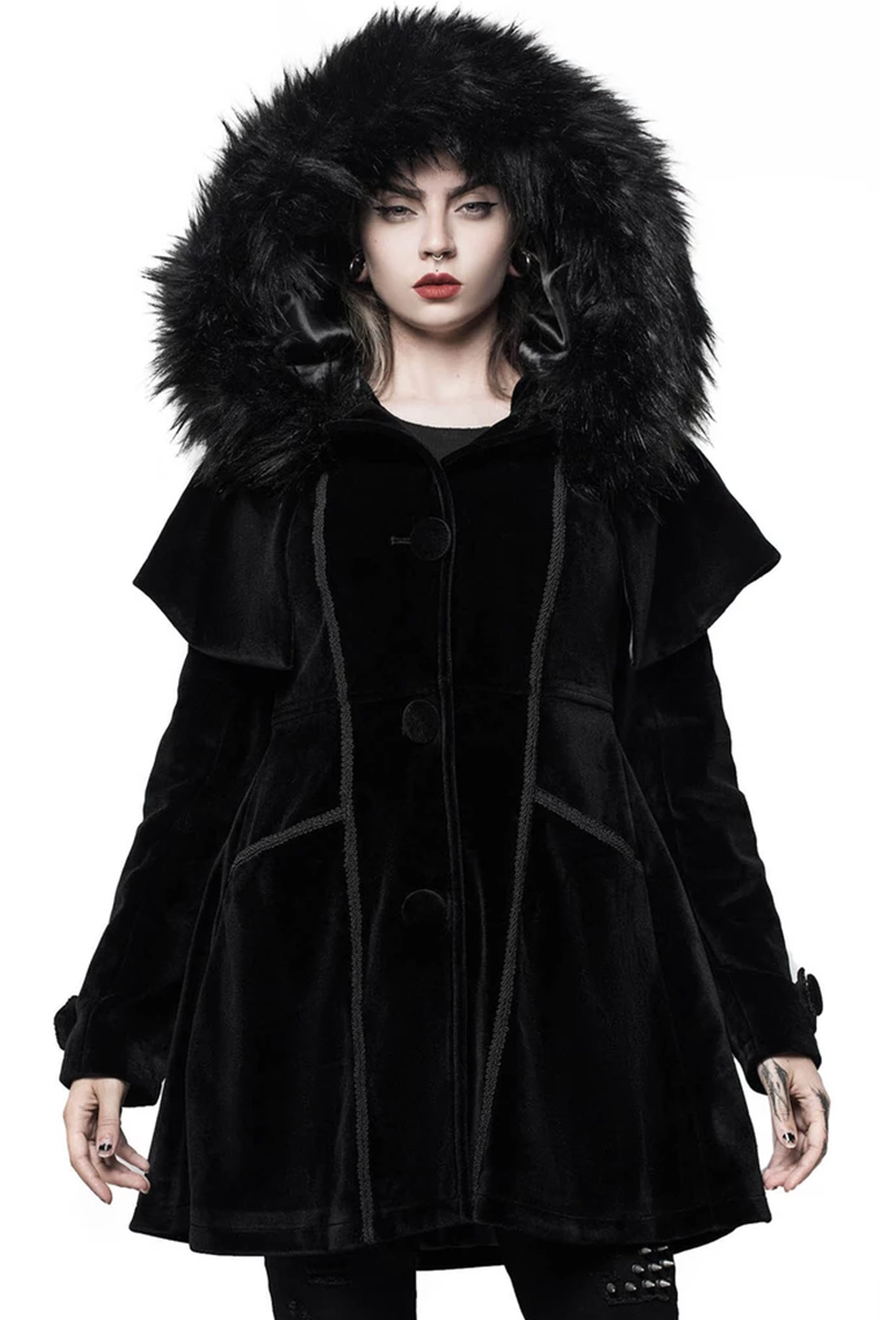 KILL STAR CLOTHING Lita Hooded Coat