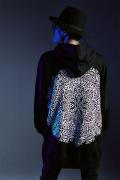 Zephyren(ゼファレン)DOLMAN BIG PARKA - Kaleidoscope - BLACK