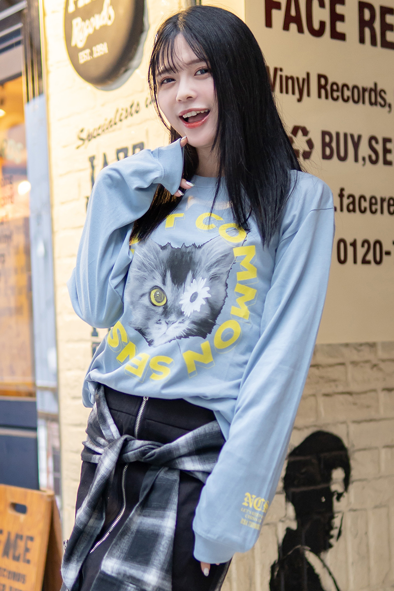 紡木吏佐×NOT COMMON SENSE×GEKIROCK CLOTHINGコラボ・ロンT