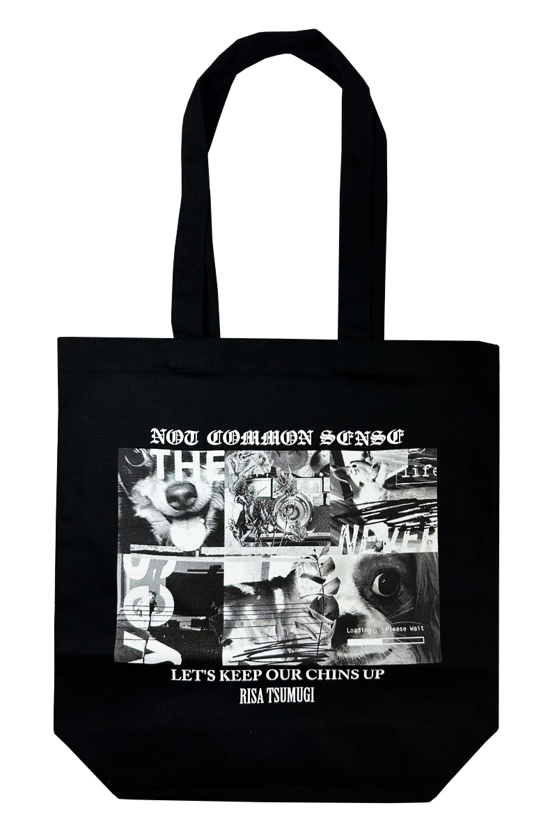 紡木吏佐×NOT COMMON SENSE×GEKIROCK CLOTHINGコラボ・トート 紡木吏佐×NOT COMMON SENSE×GEKIROCK CLOTHINGコラボ・トート