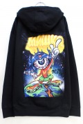 MISHKA (ミシカ) FW181302PO LAMOUR MISHKA THE MARTIAN PULLOVER HOODY BLACK